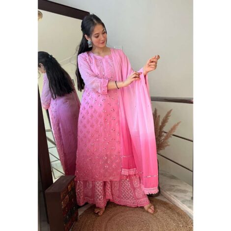 Ombre mirror set - Pink