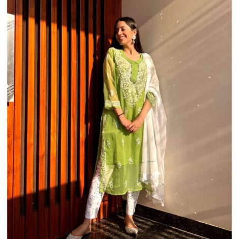 Mirror work set - Parrot Green