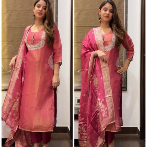 Premium Pocket Shimmer Tissue Set - Pink