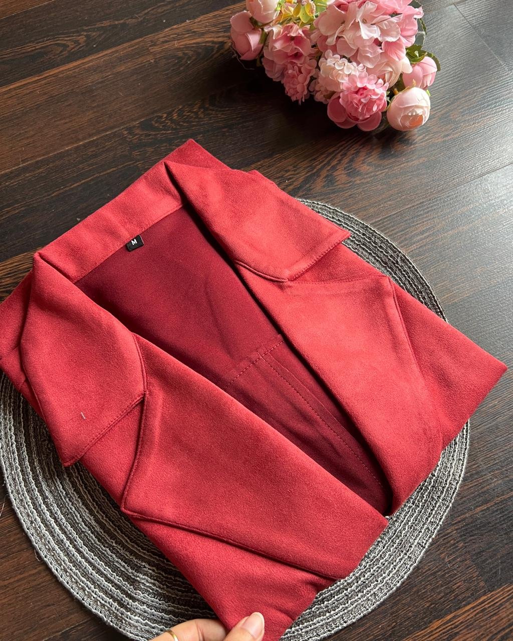 WhatsApp-Image-2024-11-22-at-13.31.39-5.jpeg Premium Suede Coat-Red - Image 1