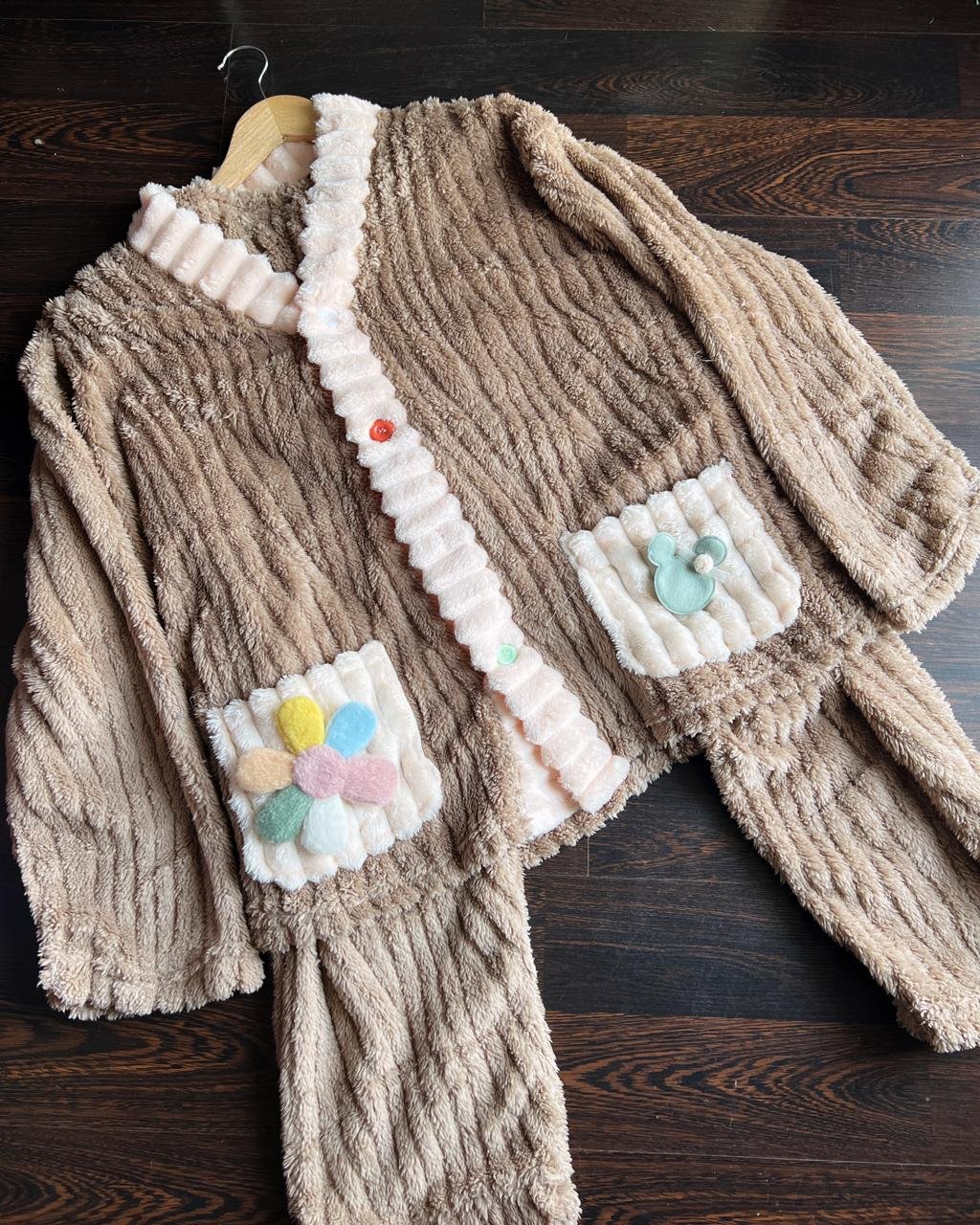 WhatsApp-Image-2024-11-29-at-12.48.19-8.jpeg Cute Fur Patch Pjs-Brown - Image 1