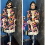 Premium Chinnon Indo Tulip Set-Black