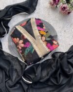Premium Chinnon Indo Tulip Set-Black - Image 2