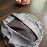 Premium Suede Coat - Grey