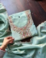Premium Shimmer Tissue -Sea green