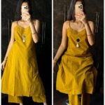 Premium Cotton Flex Coord - Mustard