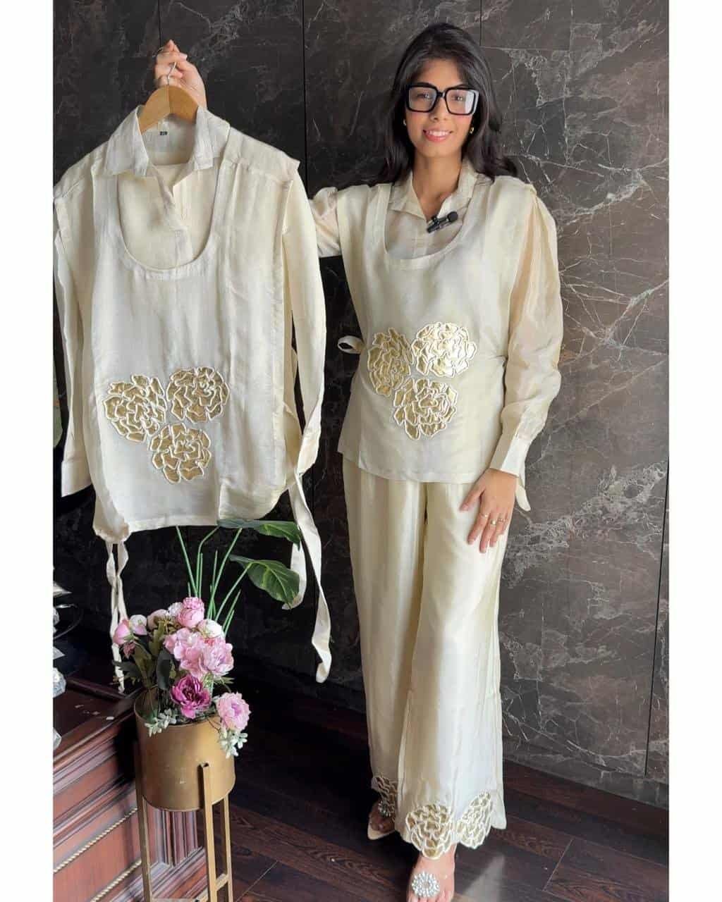 WhatsApp-Image-2025-06-27-at-19.06.50-2.jpeg Premium Pure Tissue 3 Piece Coord - Image 1