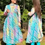 Premium Chiffon Alia Cut Suit