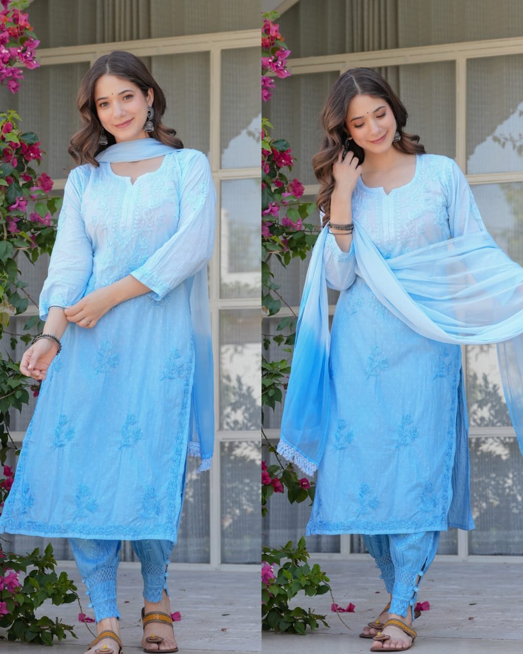 WhatsApp-Image-2025-07-08-at-19.45.43-1.jpeg Premium Hand work Chikankari Afghan suit- SKy blue - Image 1