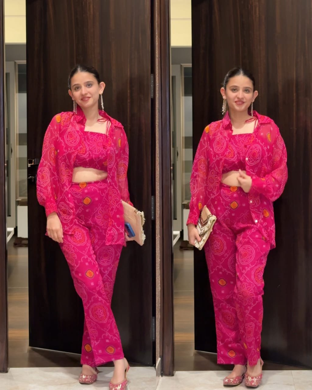 WhatsApp-Image-2025-07-25-at-18.33.39.jpeg Premium 3 Piece Bandhej -Coord - Image 1