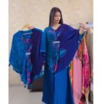 Pure Crepe INDO Coord -Teal Ink