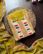 Premium Crepe Bandhej Fit - Image 2