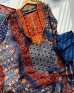 Pure Organza Karachi Suit - Image 2