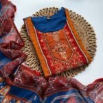 Pure Organza Karachi Suit