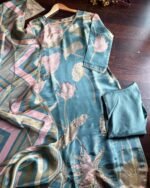 Tissue Teal Suit - Image 2