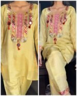 Pure Tissue Boho Coord -Yellow - Image 2