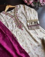 Premium Tissue Silk Mirror Suit - Image 2