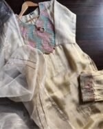 Tissue ivory Suit - Image 2