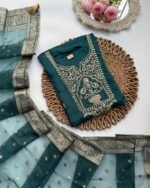 Pure Chinnon Suit - Teal