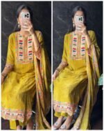 Premium Crepe Bandhej Fit