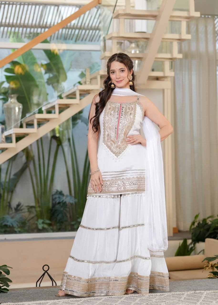 WhatsApp-Image-2025-12-17-at-12.19.02.jpeg Premium Crushed Cotton Sharara Set with Sleeves Inside - Image 1