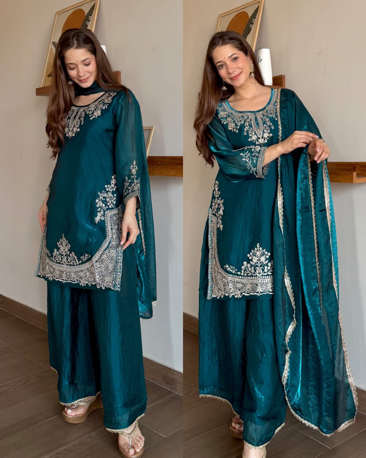 WhatsApp-Image-2025-12-22-at-17.37.28.jpeg Crush Tissue Embroidered fit -Teal Blue - Image 1