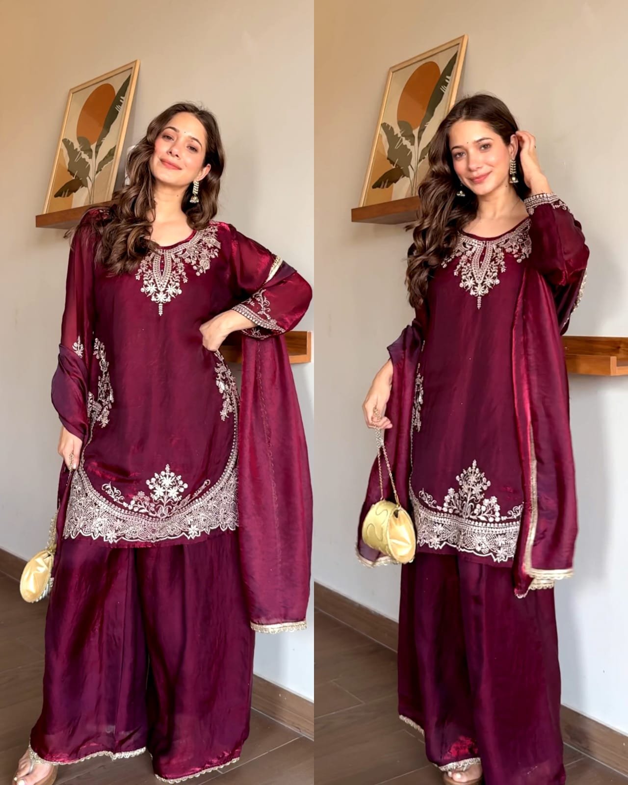 WhatsApp-Image-2026-01-07-at-13.30.22.jpeg Crush Tissue Embroidered fit - Cherry Wine - Image 1