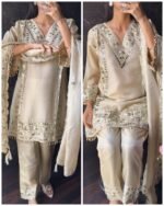 Gotta mirror Premium Crepe Tissue Suit - Ivory - Image 2