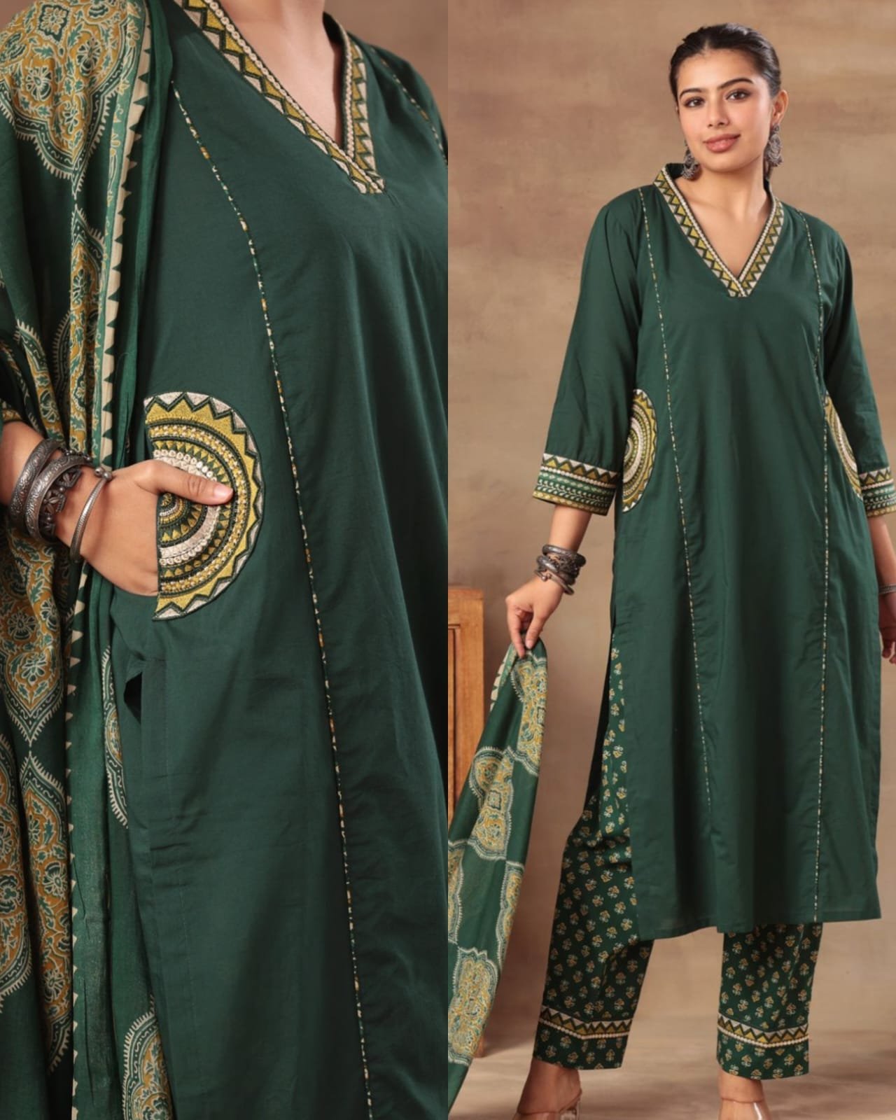 WhatsApp-Image-2026-01-28-at-17.18.33-1.jpeg Stylish Embroidered Cotton Pocket Suit -GREEN - Image 1