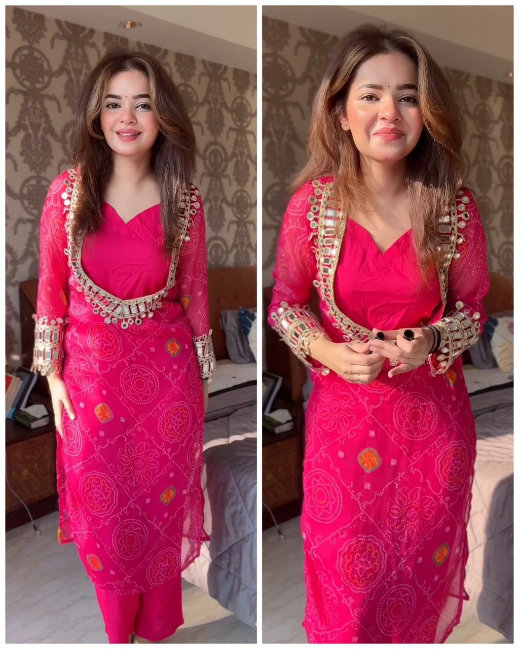 WhatsApp-Image-2026-02-10-at-10.38.33.jpeg 3-Piece Bustier Chiffon Set- Pink - Image 1