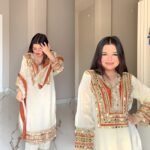 Premium Pure Tissue Shell Boho Heavy Suit-RUST IVORY