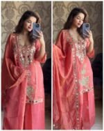 Premium Crepe Tissue Mirror fit - Rust Peach - Image 2