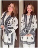 Pakistani Cotton Embroidered Coord - Image 4