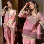 Premium Tissue 4-Piece Bustier Set Pink