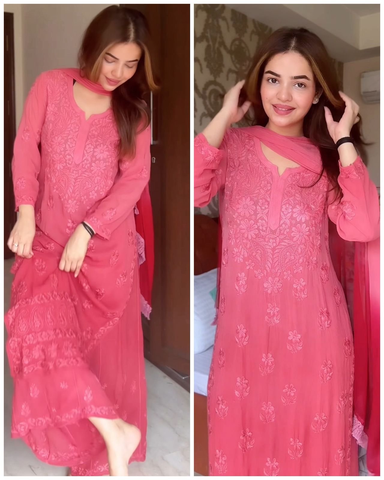 WhatsApp-Image-2026-03-19-at-14.06.41.jpeg Premium Pure viscose hand work chikankari ombre suit - Image 1