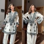 Pakistani Cotton Embroidered Coord