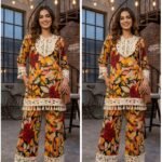Pure Cotton Coord Set - Colourful