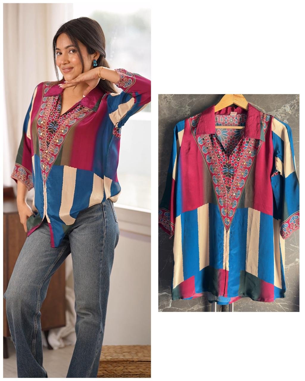 WhatsApp-Image-2026-07-30-at-18.07.52.jpeg Premium Crepe Shirt -Blue - Image 1