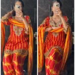 Pure Crepe FARSHI Tie and Dye Suit