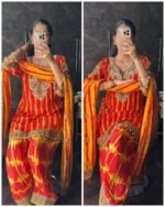 Pure Crepe FARSHI Tie and Dye Suit