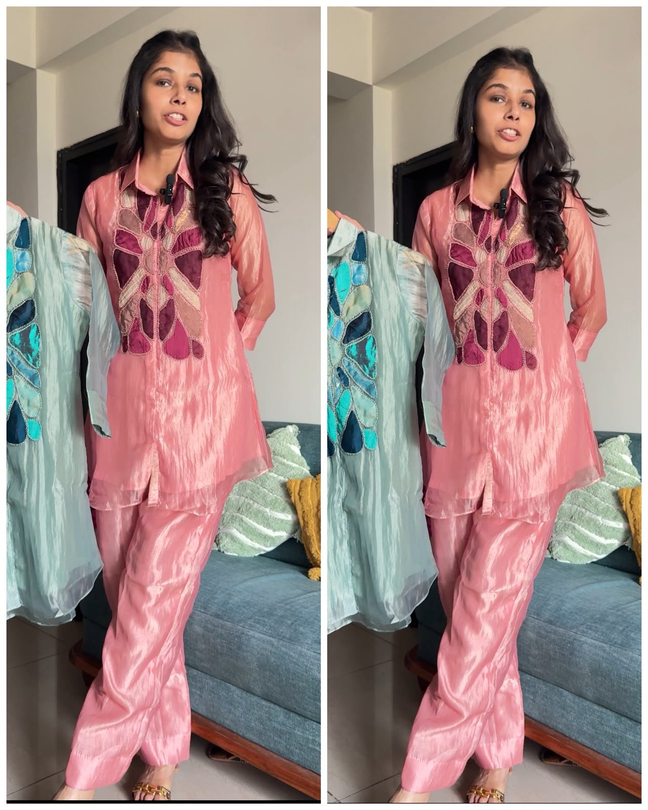 WhatsApp Image 2026-10-01 at 18.28.48 (2) Rosé Petal — Crush Salsa CoOrd Set - Image 1