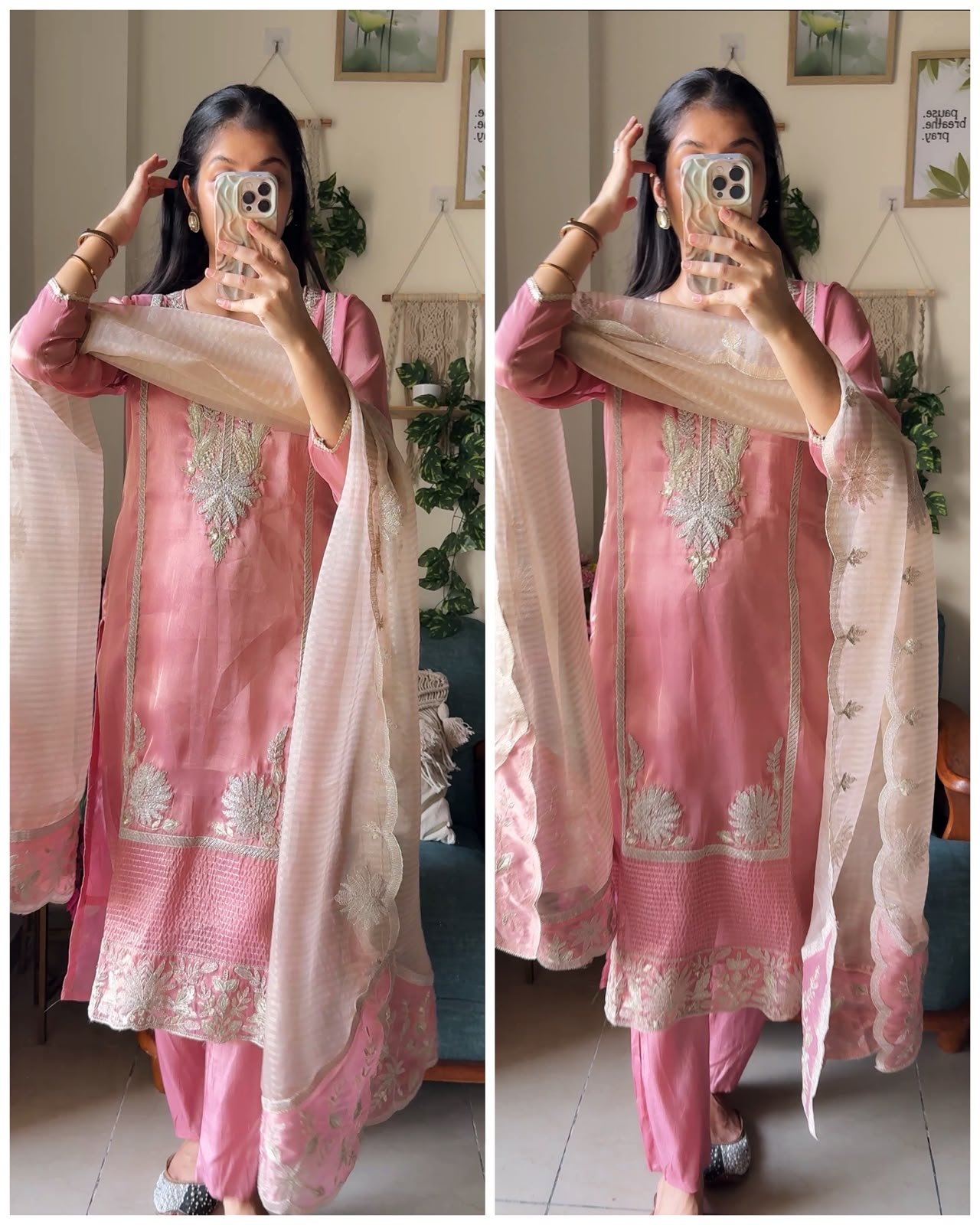 WhatsApp Image 2026-10-03 at 19.19.37 (1) Blush Sitara – Patchwork 3-Piece Set - Image 1