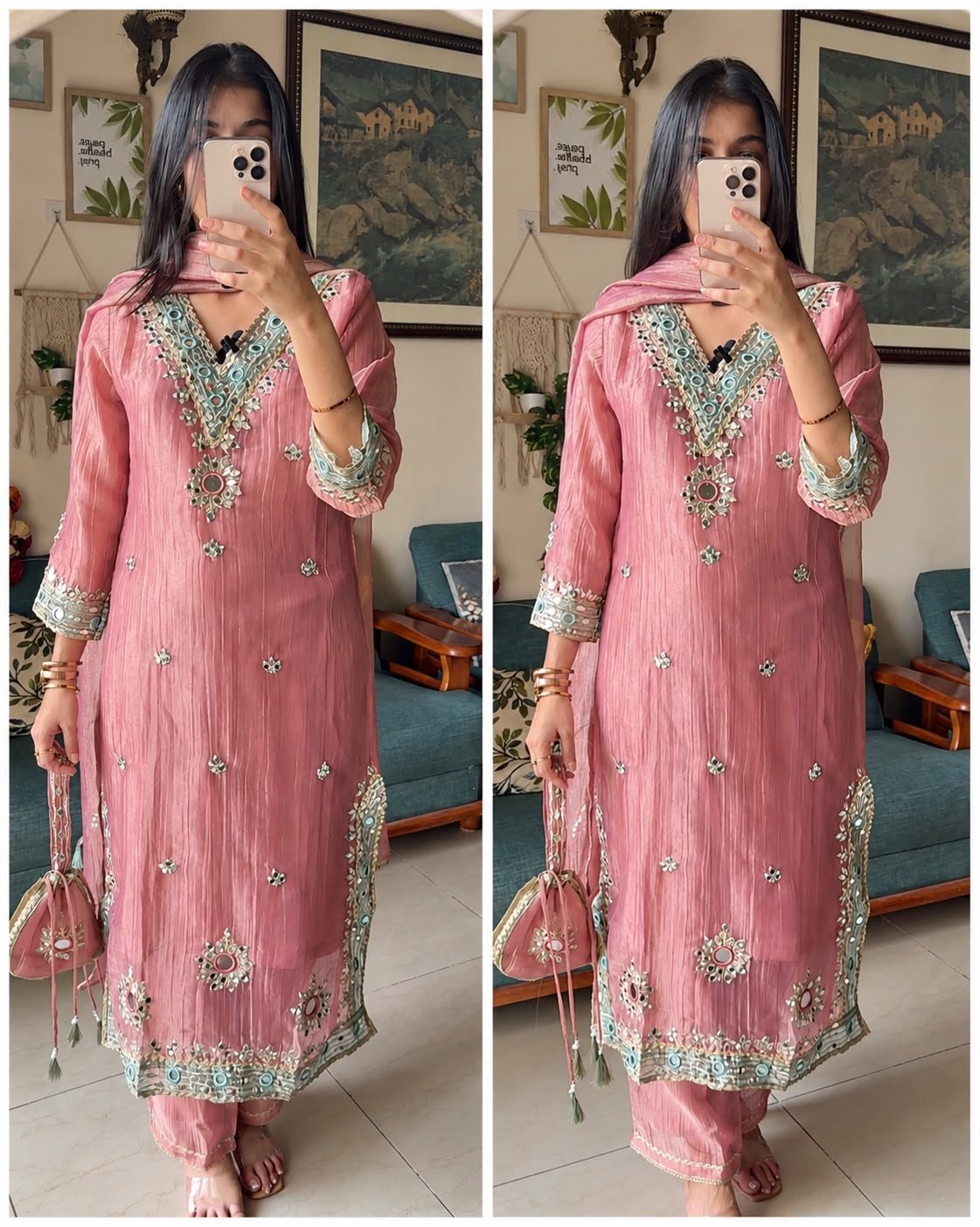 WhatsApp Image 2026-10-14 at 18.30.40 (1) Gulabi Noor – Luxury Crush Salsa 4-Piece Set - Image 1