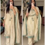 Mehr-e-Ivory – Luxury Embroidered Pakistani Suit Set