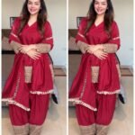 The Maharani Edit – Ruby Farshi Silk Set