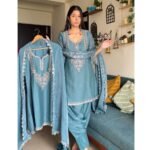 Powder Blue Farshi Elegance Set