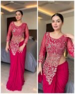 Mehrani Luxe Pre-Draped Saree - Image 2