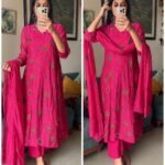 Rani Gulbahar Chanderi Suit
