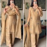 Zehra Golden Glow Suit