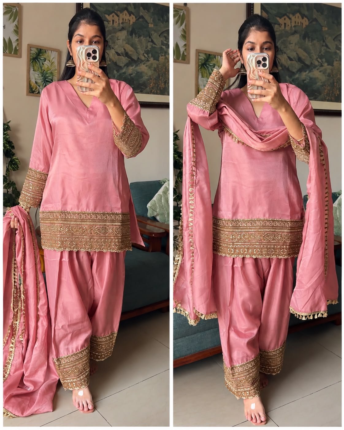 WhatsApp Image 2026-10-27 at 19.23.09 Maharani Gulabi Farshi Set - Image 1